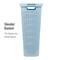 Mind Reader 40L Slim Plastic Wicker Laundry Hamper